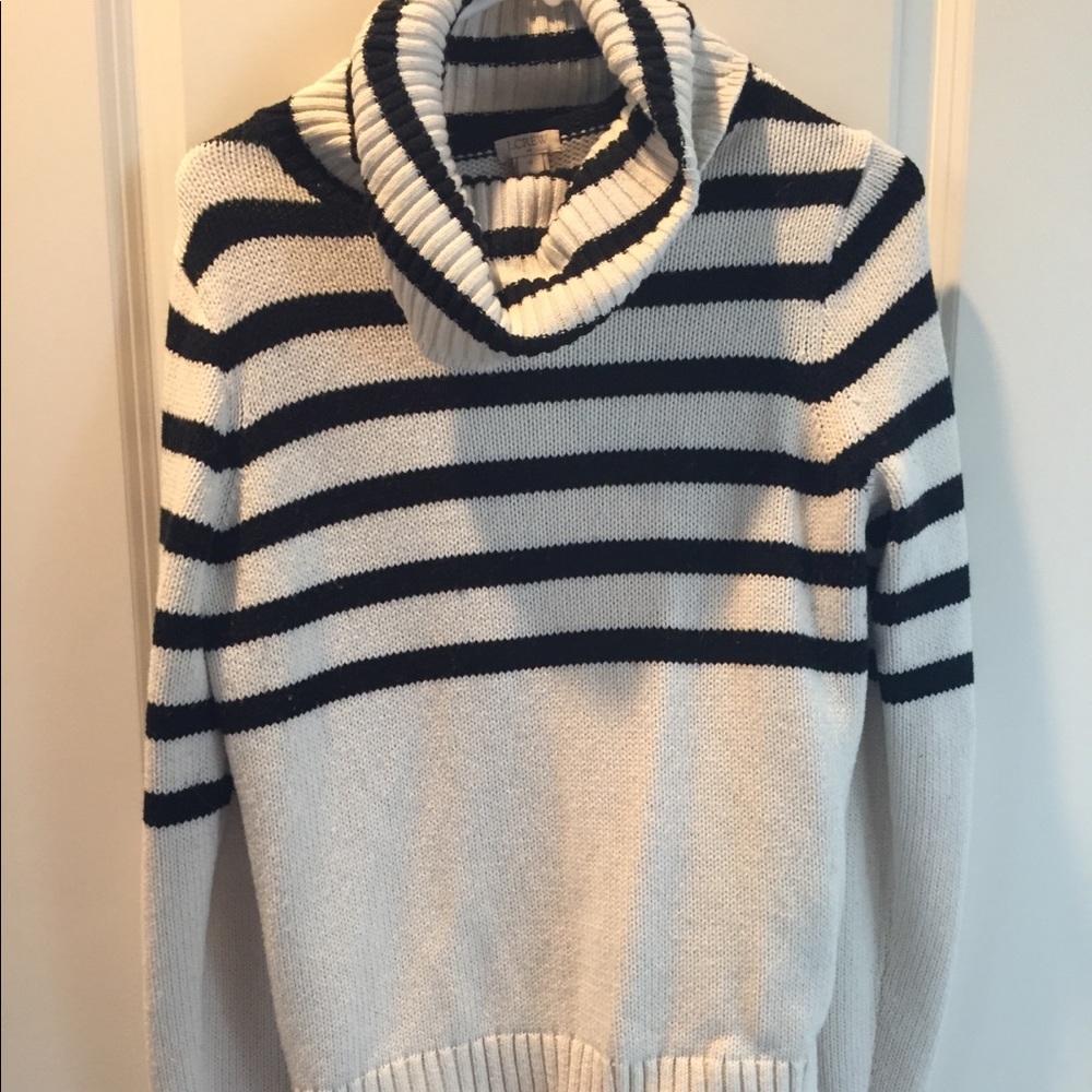 J. Crew EUC stripe sweater
